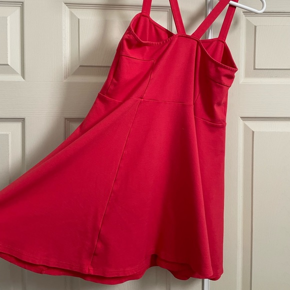 H&M Divided Red Mini Dress L - Picture 3 of 4